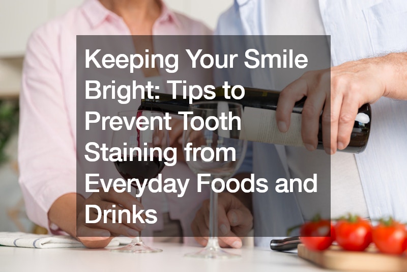 Keeping Your Smile Bright Tips to Prevent Tooth Staining from Everyday Foods and Drinks
