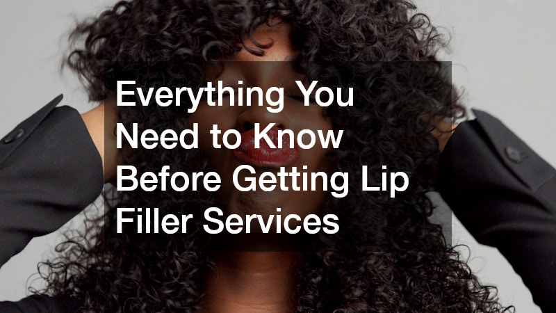 Everything You Need to Know Before Getting Lip Filler Services